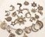 25pcs Bronze & Silver Mixed Sun and Moon Charms For Jewelry Making Carousel 3