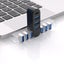 4 in 1 USB Data Hub 180 Degree Rotatable Carousel 9