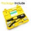 8 Ton Hydraulic Terminal Crimper Cable Wire Force Tool Kit 9 Die 4mm-70mm Carousel 10