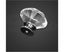 16 Pcs Clear Crystal Knobs Diamond 40mm Diameter Door Cabinet Handle Carousel 4