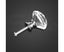 16 Pcs Clear Crystal Knobs Diamond 40mm Diameter Door Cabinet Handle Carousel 8