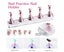 Acrylic Nail Display Stand Nail Tip Holder Magnetic Nail Practice Stand Fin Carousel 2