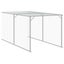 Chicken Cage With Run Anthracite 117X609x123 Cm Galvanised Steel Small Animal Ca Carousel 6