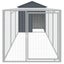 Chicken Cage With Run Anthracite 117X405x123 Cm Galvanised Steel Small Animal Ca Carousel 4