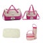 Elosung 5 Piece Mommy Bag Set Large Capacity Diaper Bags For Little One Travel P Carousel 4