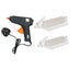 40 Watt Hobby Modelling Glue Gun Hot Melt Gluing Heat Electric Trigger + 22 Glue Carousel 1