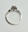 $9,250 Platinum Diamond cluster Ring TCW 0.94cts size P Carousel 3
