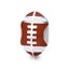 925 Sterling Silver Diy Rugby Ball Charms Carousel 1