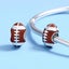 925 Sterling Silver Diy Rugby Ball Charms Carousel 5