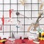 111pcs Pet Bone Paw Acrylic Discs Keychain Blanks Making Kit Carousel 3