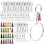 Acrylic Circle Discs Keychain Blanks Vinyl Making Kit Carousel 8