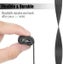 Fitbit Versa 3 Milanese Loop Strap Black Carousel 3