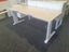Office desks with partition, Desk pod for 2 Carousel 3