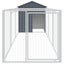 Dog House With Roof Anthracite 117x405x123 Cm Galvanised Steel Tonkbpk Carousel 3