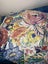 BUNDLE OF VINTAGE POLISHED COTTON CHINTZ PRINT FABRIC OFFCUT PIECES (8) Carousel 4
