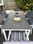 MWH Elements 6 Seater Garden Furniture Set -White Carousel 6
