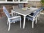 MWH Elements 6 Seater Garden Furniture Set -White Carousel 11
