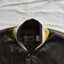 Vintage Swingster Brown Satin Bomber Jacket USA Made Quilted Lined Carousel 3
