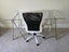 Awesome Glass Trestle Desk – Great for Study or Computer Desk (+ free chair!) Carousel 8