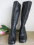 SOFT FLEX, BY FABIA, TALL BLACK LEATHER BOOTS, SZ 40, (9) Carousel 5
