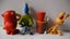 Set of "Ren and Stimpy" Figurines by Viacom 2017 - Stimpy, Mr Horse, Log & Ren Carousel 6
