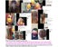 6 Color Temporary Bright Hair Chalk Comb Set810 11 12 year old girl B Carousel 2
