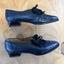 Vintage Marler Blue Leather Slip On Shoes Size 10 Carousel 3