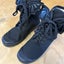 Black Canvas Hi Top Bat/Goth BootsSize 40 Carousel 3