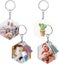 Acrylic Heart Discs Keychain Blanks Vinyl Making Kit Carousel 9