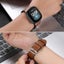 Fitbit Versa 3 PU Leather Strap Brown Carousel 3
