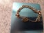 Gold curb link bracelet with detail locket 9 carot 375 Carousel 3