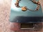 Gold curb link bracelet with detail locket 9 carot 375 Carousel 5