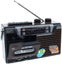 Retro Tape Recorder Cassette Player Outdoor Speaker AM FM SW1 SW2 Radio Singl... Carousel 3