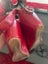 Shoes. Good for work and going out. Top quality. Red wedge heel. Carousel 3