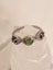 Tsavorite & Sapphire Ring in solid 925 Silver Carousel 6