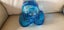 Art glass vase turquoise Carousel 2