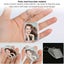 30pcs Blank Photo Insert Keyrings Wallet Blanks Photo Frame Keychains Carousel 5