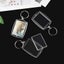 30pcs Blank Photo Insert Keyrings Wallet Blanks Photo Frame Keychains Carousel 11