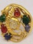22ct Yellow Gold Multi Gem Set Pendant Earrings Ring Carousel 8