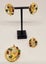 22ct Yellow Gold Multi Gem Set Pendant Earrings Ring Carousel 12
