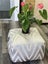 Square Ottoman Pouf Printed Cotton Style Carousel 3