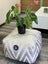 Square Ottoman Pouf Printed Cotton Style Carousel 4
