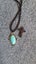TURQUOISE PENDENT NECKLACE, AND FLOWER CROSS PENDENT Carousel 2