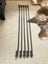 UNIQUE HAND-CARVED CURTAIN RODS x 5 Carousel 4
