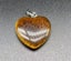 Genuine Natural Tiger Eye Heart Pendant Carousel 2