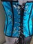 Spectacular Sky Blue Corset Carousel 3