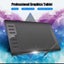 10x6 Inch Professional Graphics Drawing Tablet 12 Express Keys Carousel 4