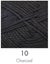 NZ Wool - 8 ply - Red Hut- Charcoal Carousel 1