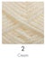 NZ Wool - 8 ply - Red Hut- Cream Carousel 1