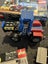 Assorted Lego models. Car, tractor etc 1980s. Carousel 7